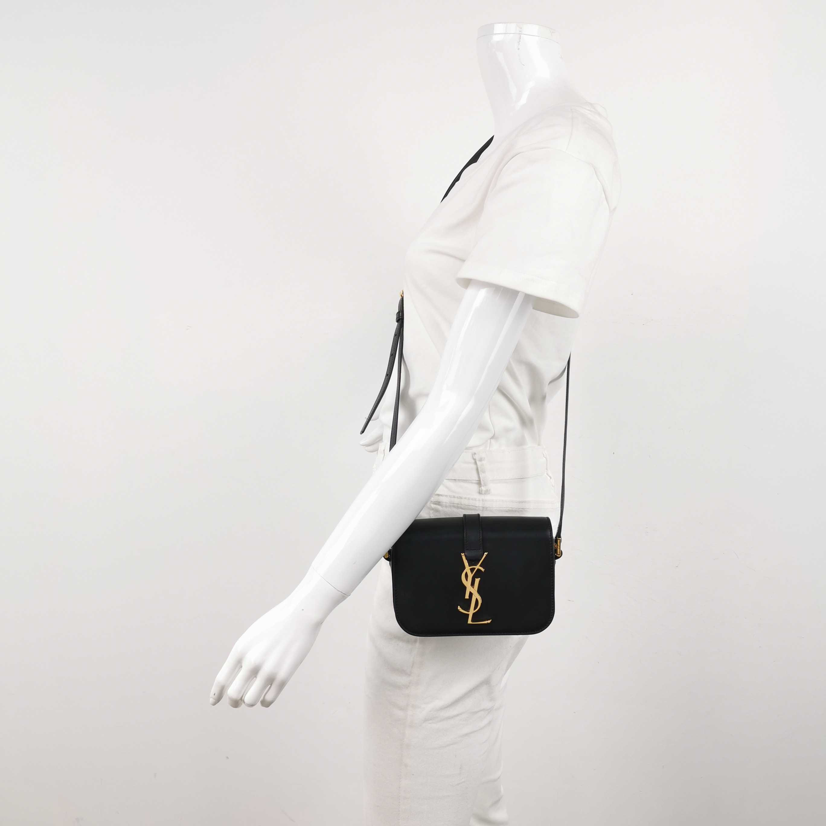 Saint Laurent Classic Monogram Universite Bag Leather — alternate view
