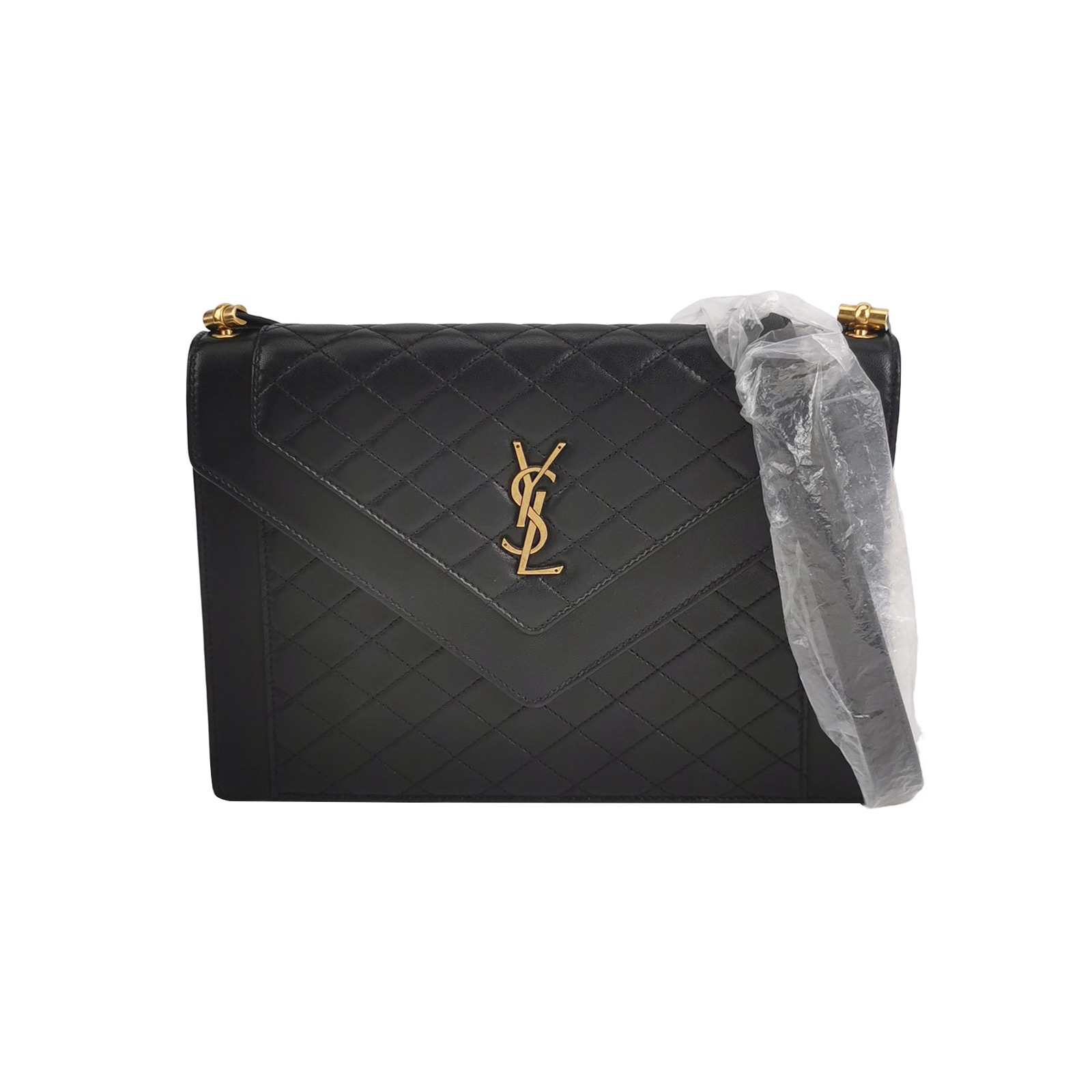 Saint Laurent Gaby Envelope Satchel Quilted Leather — photo 1 of 17
