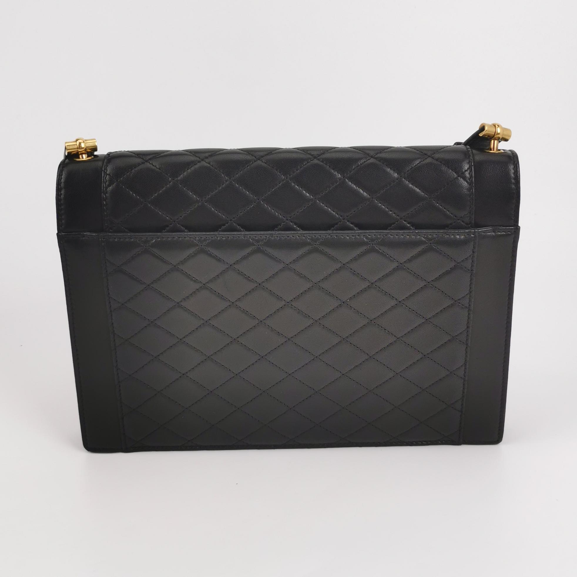 Saint Laurent Gaby Envelope Satchel Quilted Leather — photo 3 of 17