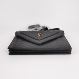 Saint Laurent Gaby Envelope Satchel Quilted Leather — thumbnail 6