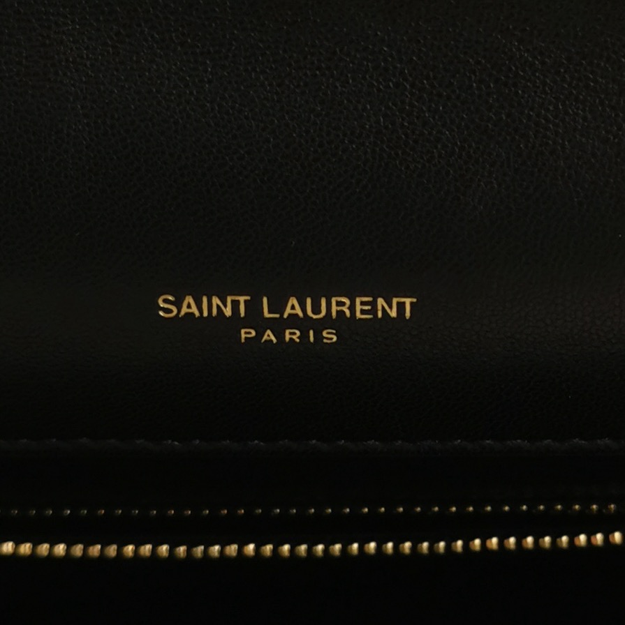 Saint Laurent Gaby Envelope Satchel Quilted Leather — photo 8 of 17