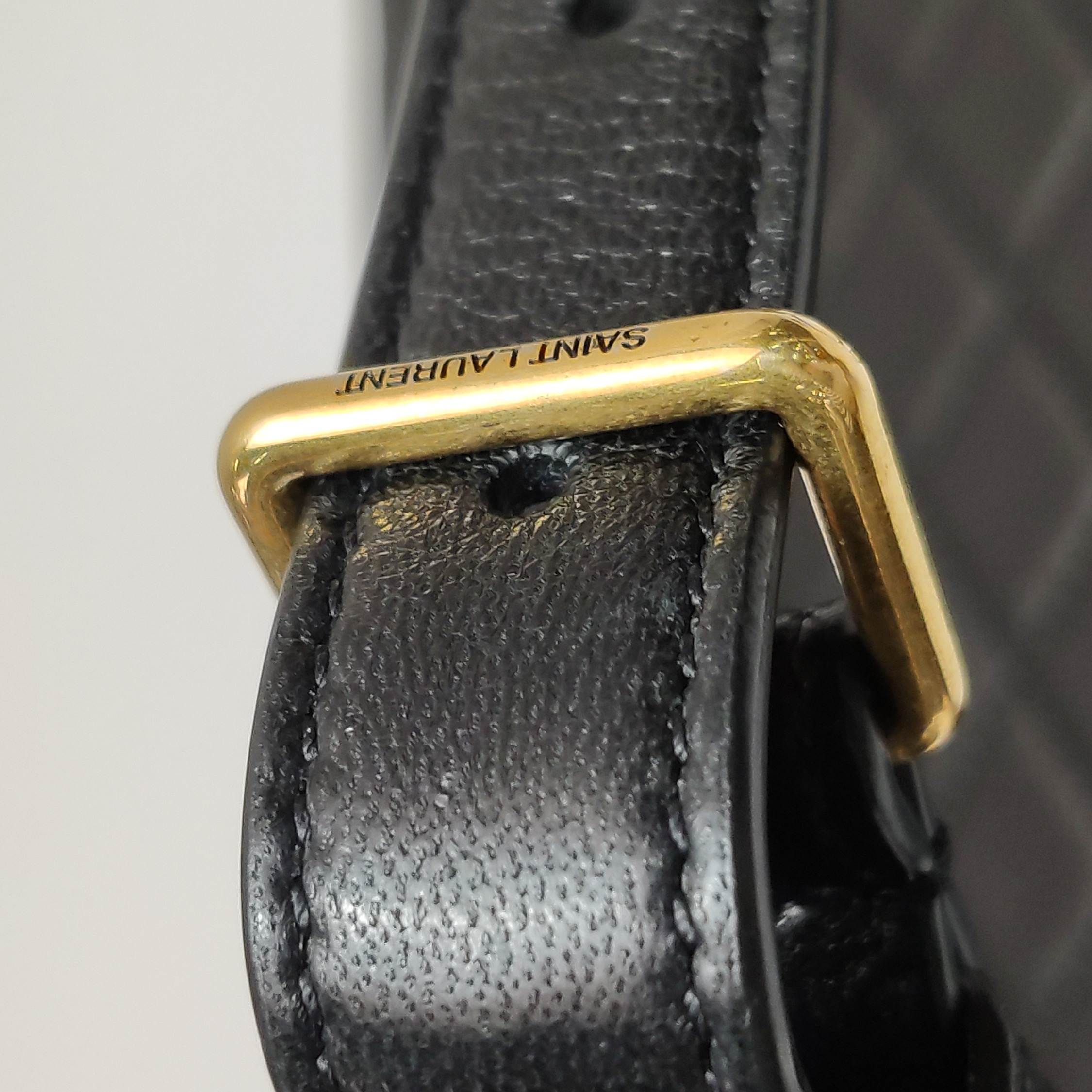 Saint Laurent Gaby Envelope Satchel Quilted Leather — photo 12 of 17