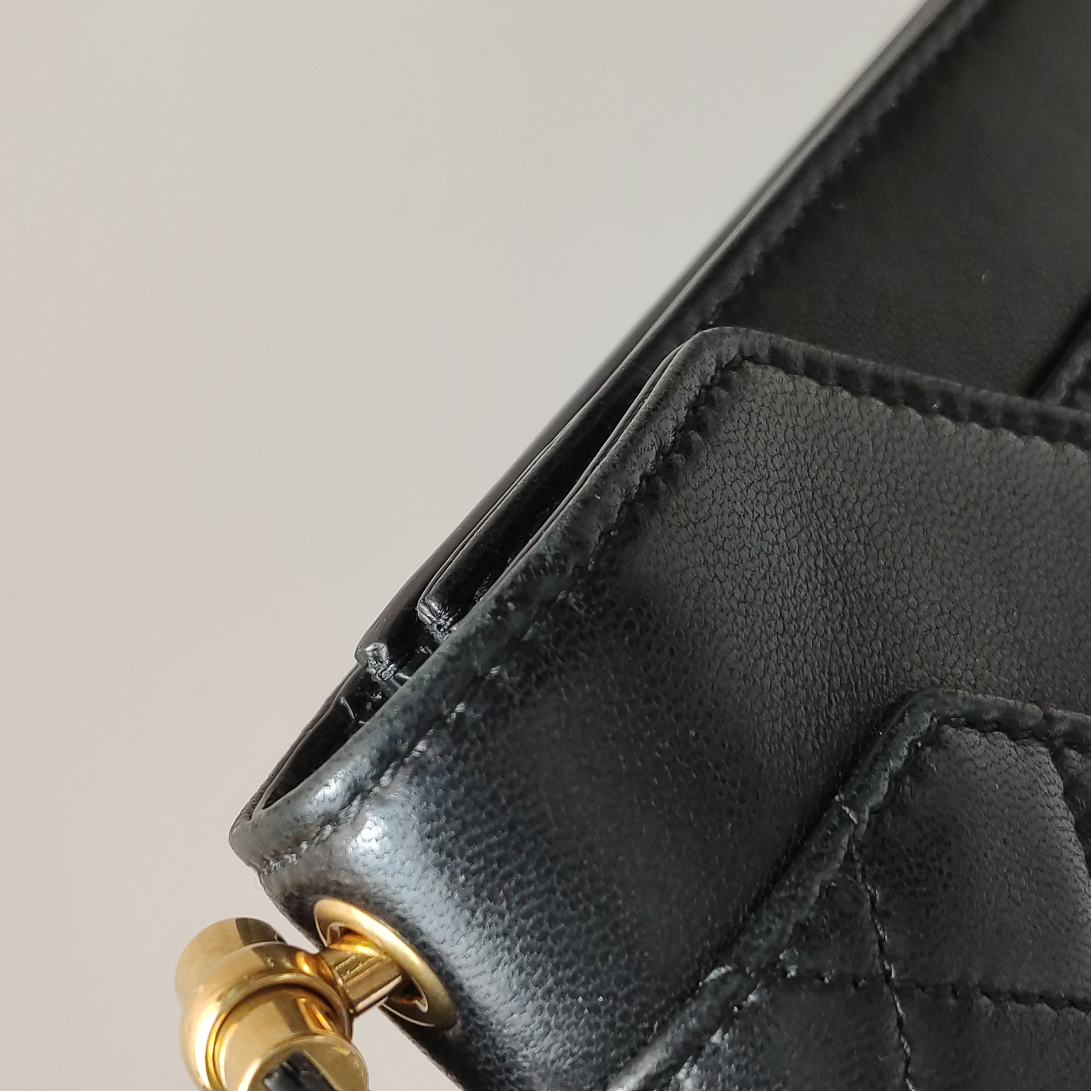 Saint Laurent Gaby Envelope Satchel Quilted Leather — photo 13 of 17