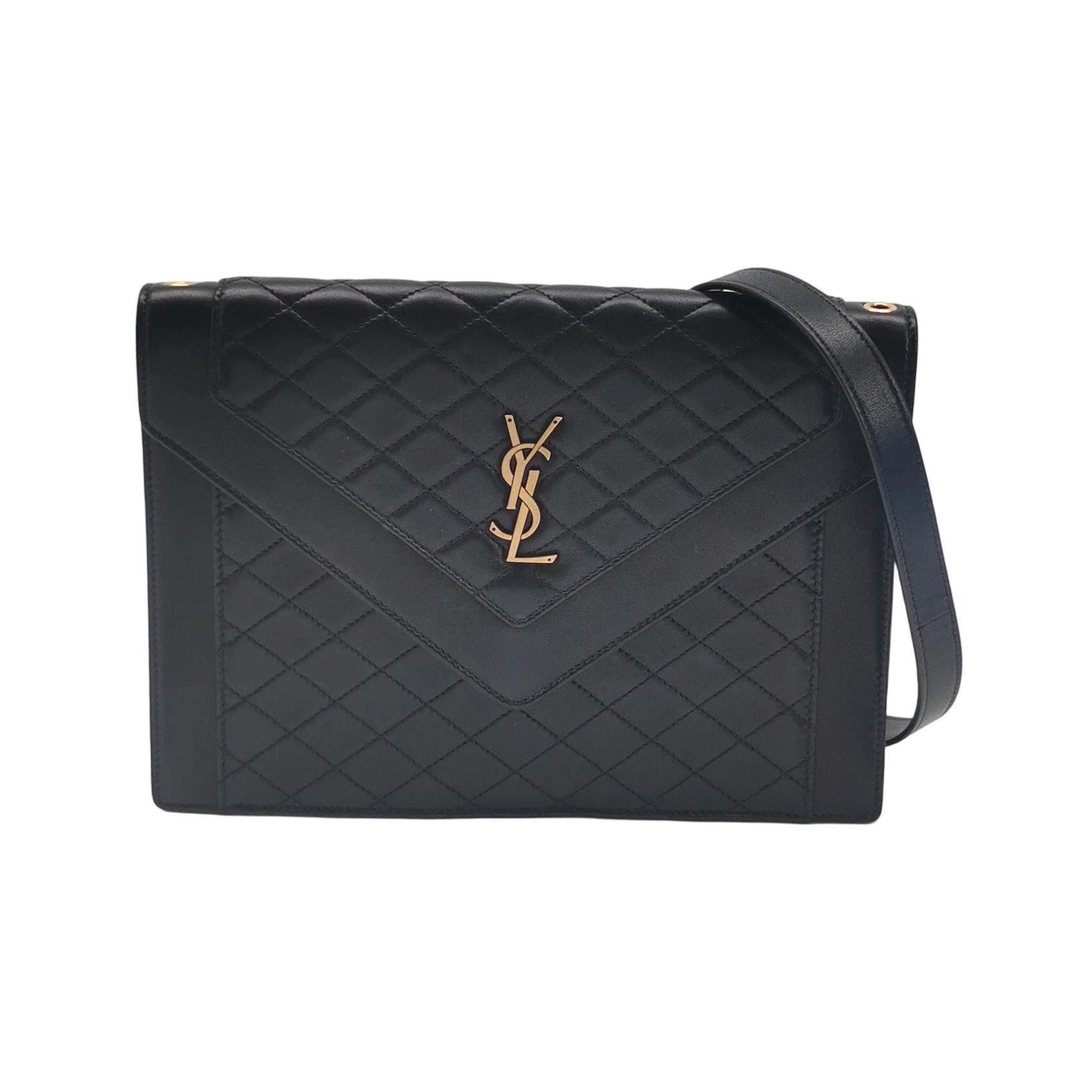 Saint Laurent Gaby Envelope Satchel Quilted Leather — photo 1 of 17