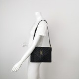 Saint Laurent Gaby Envelope Satchel Quilted Leather — thumbnail 3