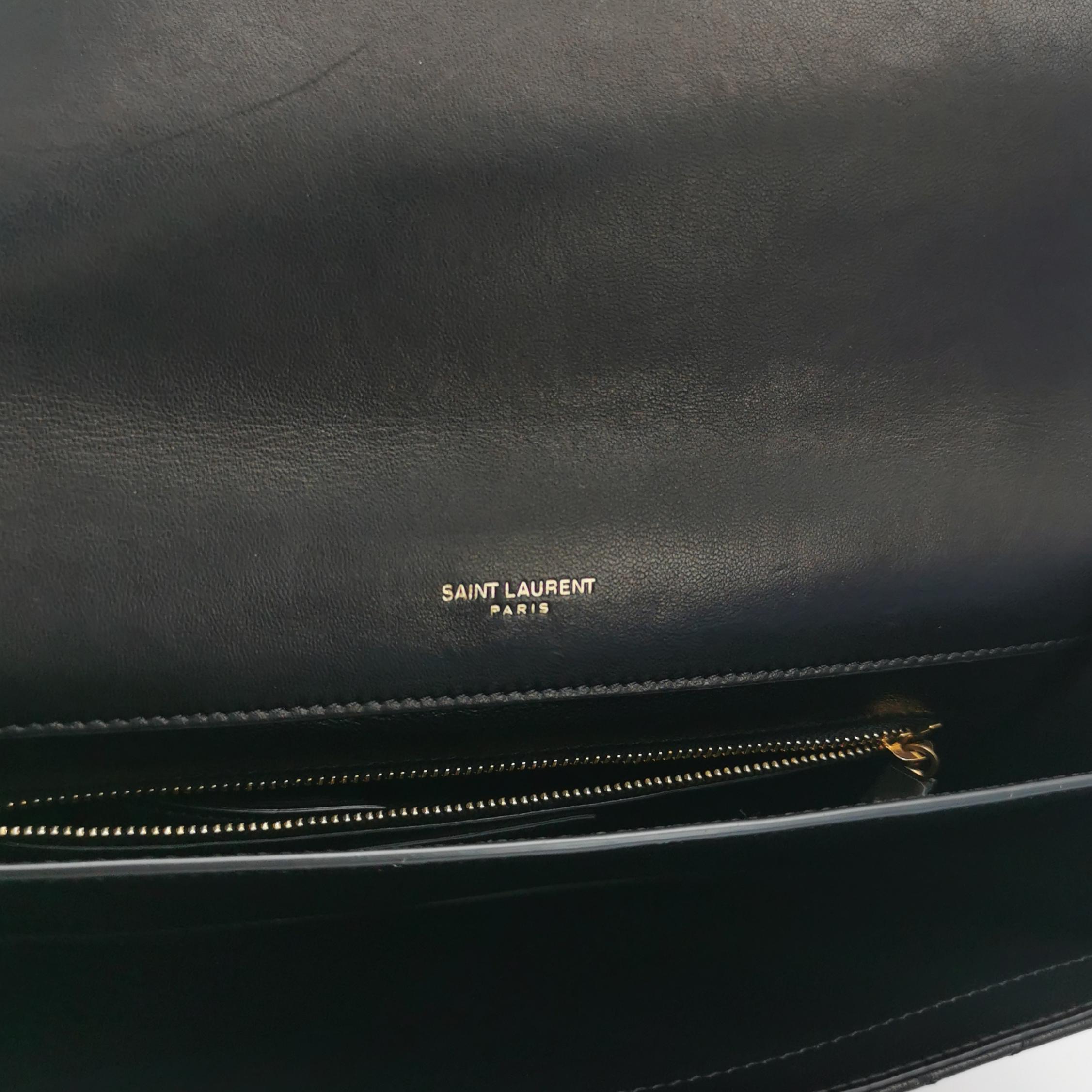 Saint Laurent Gaby Envelope Satchel Quilted Leather — photo 8 of 17