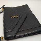 Saint Laurent Gaby Envelope Satchel Quilted Leather — thumbnail 17
