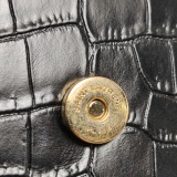 Saint Laurent Gaby Envelope Satchel Crocodile Embossed Leather — thumbnail 11