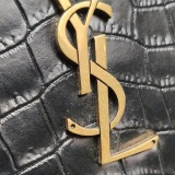 Saint Laurent Gaby Envelope Satchel Crocodile Embossed Leather — thumbnail 9
