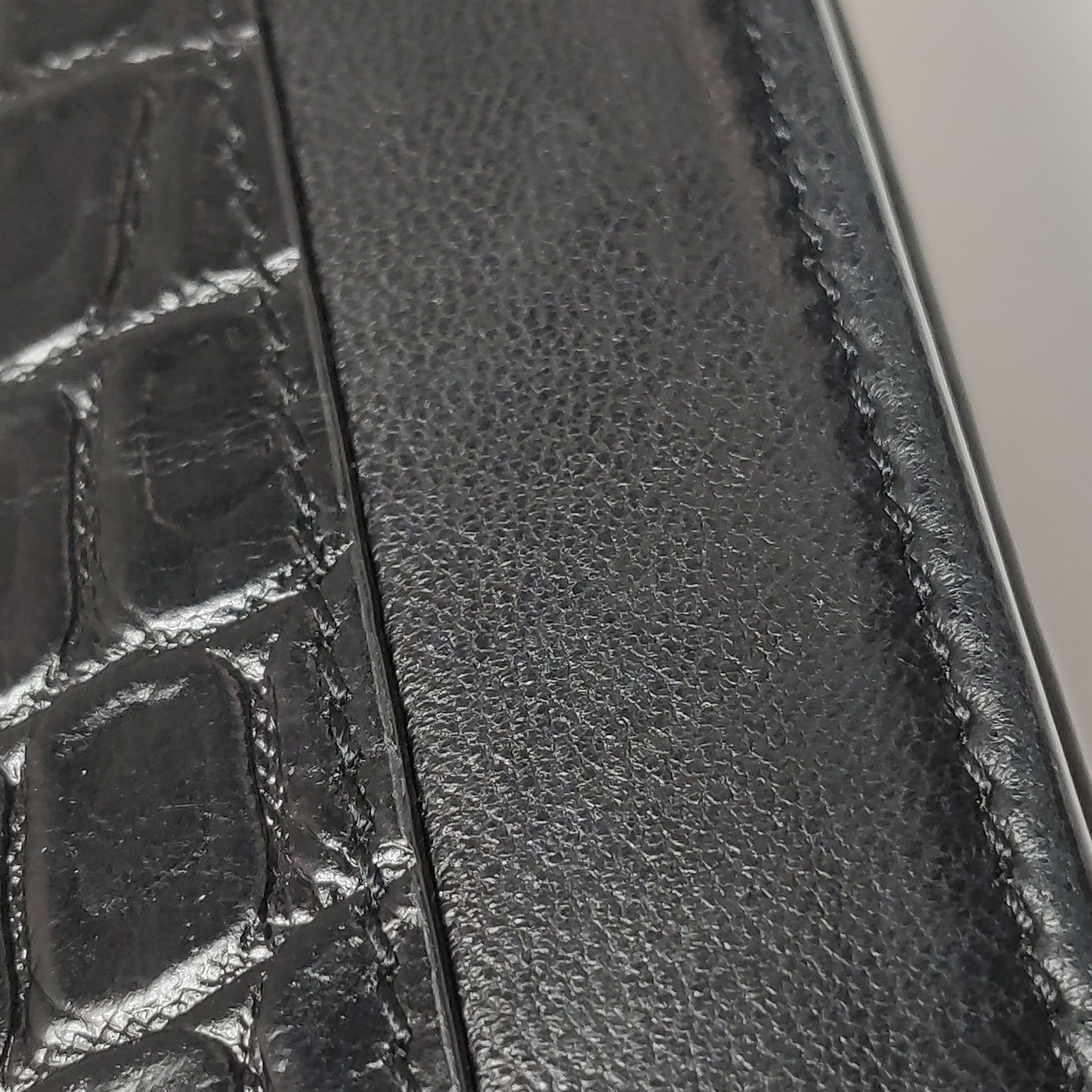 Saint Laurent Gaby Envelope Satchel Crocodile Embossed Leather — photo 16 of 19