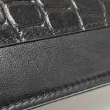 Saint Laurent Gaby Envelope Satchel Crocodile Embossed Leather — thumbnail 16
