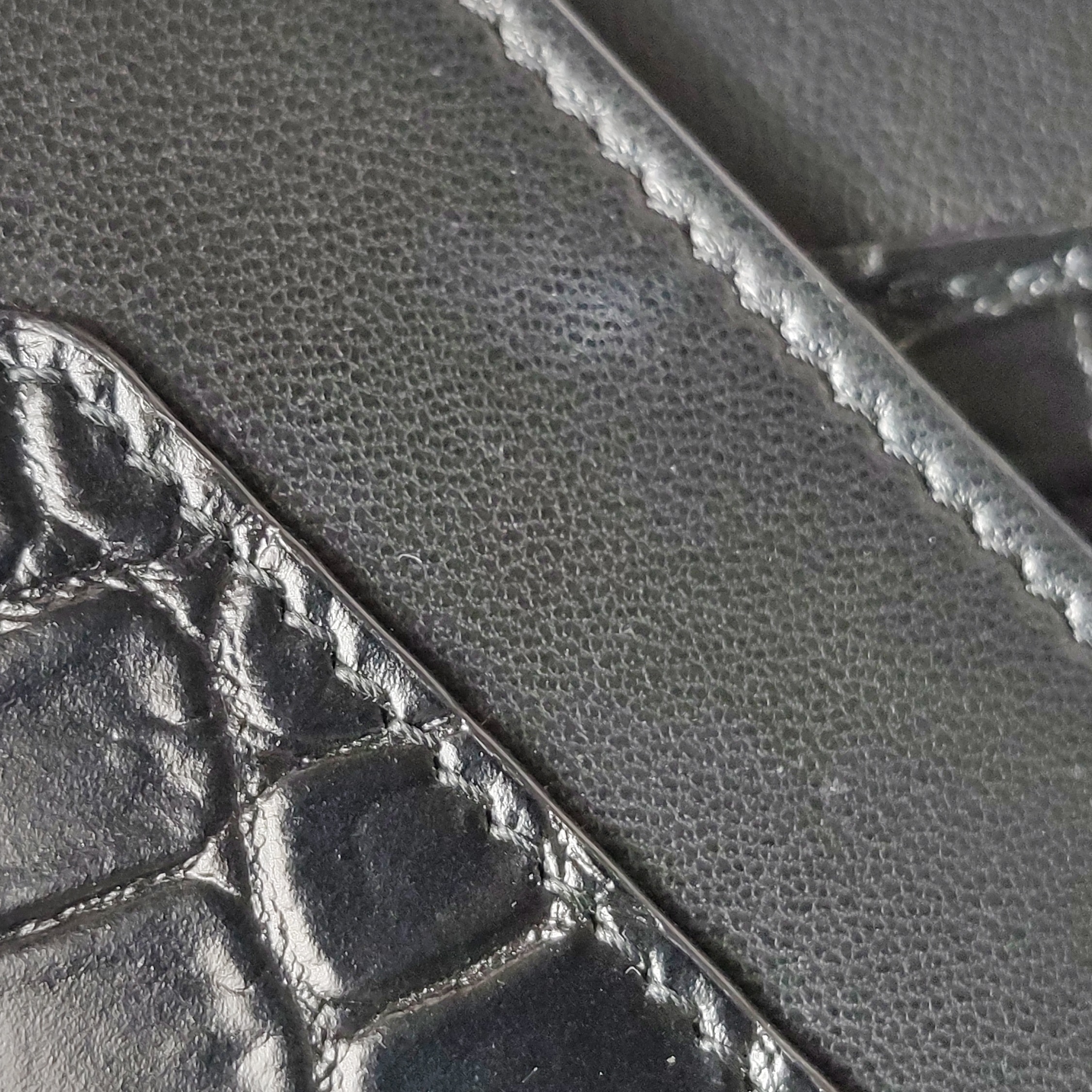 Saint Laurent Gaby Envelope Satchel Crocodile Embossed Leather — photo 17 of 19