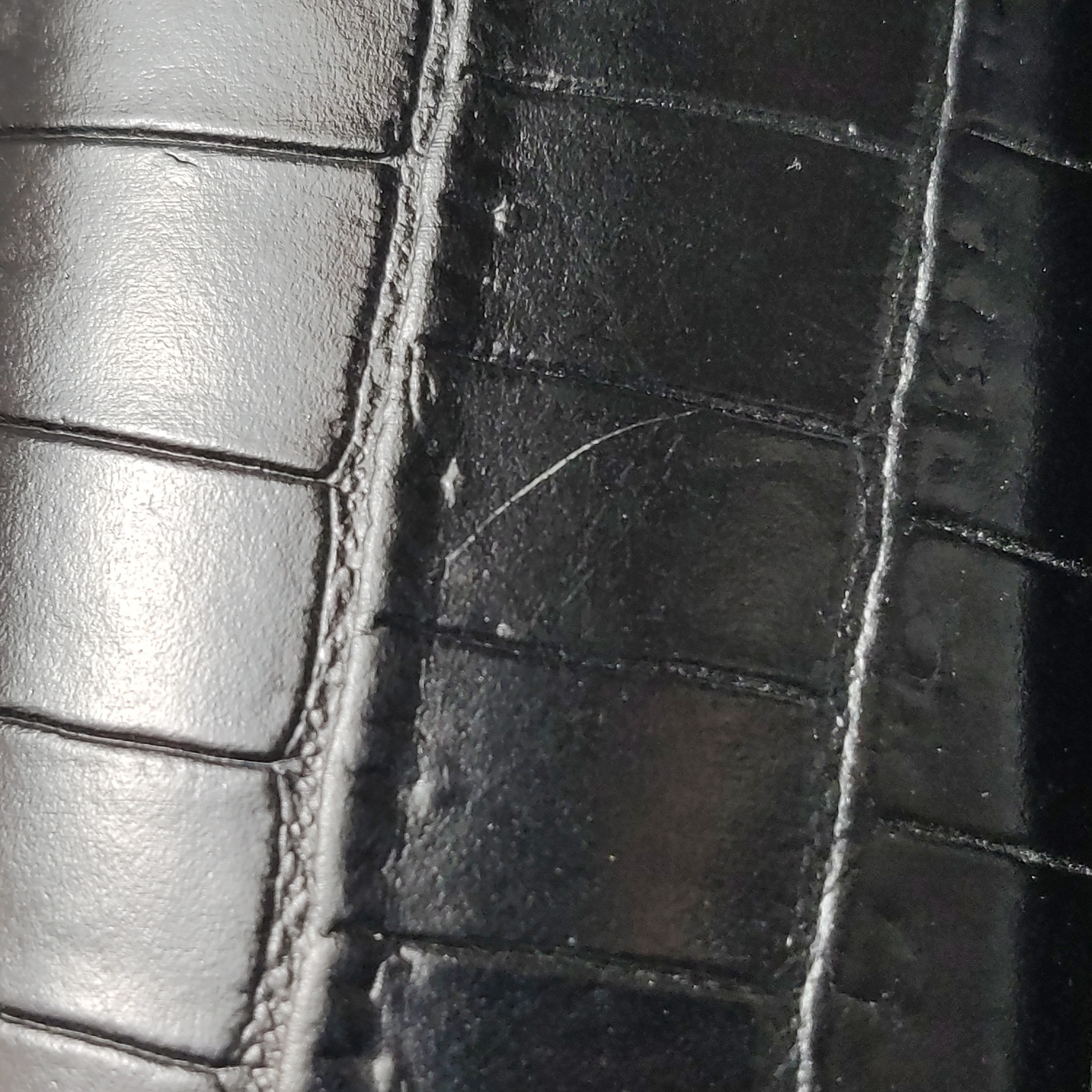 Saint Laurent Gaby Envelope Satchel Crocodile Embossed Leather — photo 15 of 19