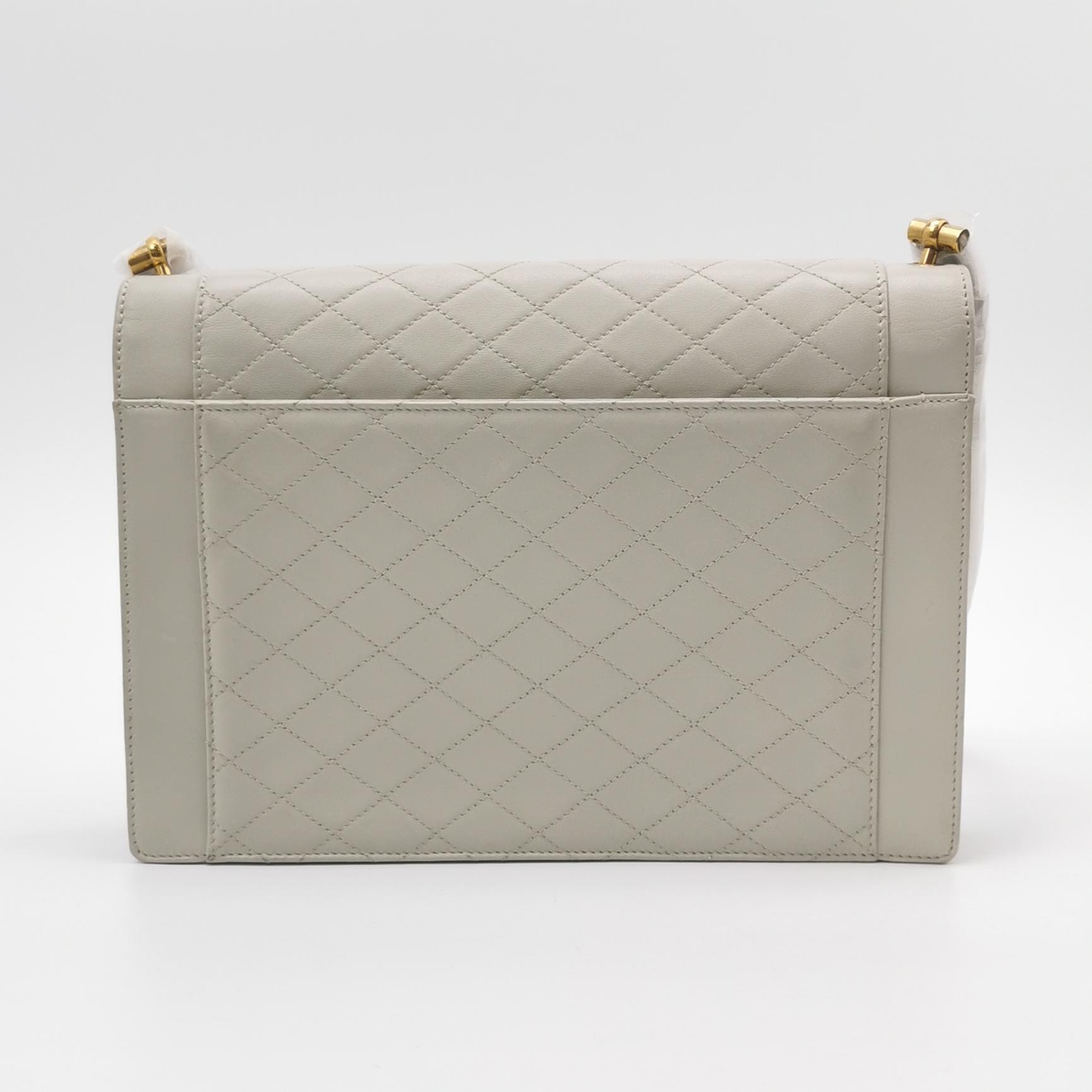 Saint Laurent Gaby Envelope Satchel Quilted Leather — photo 3 of 15
