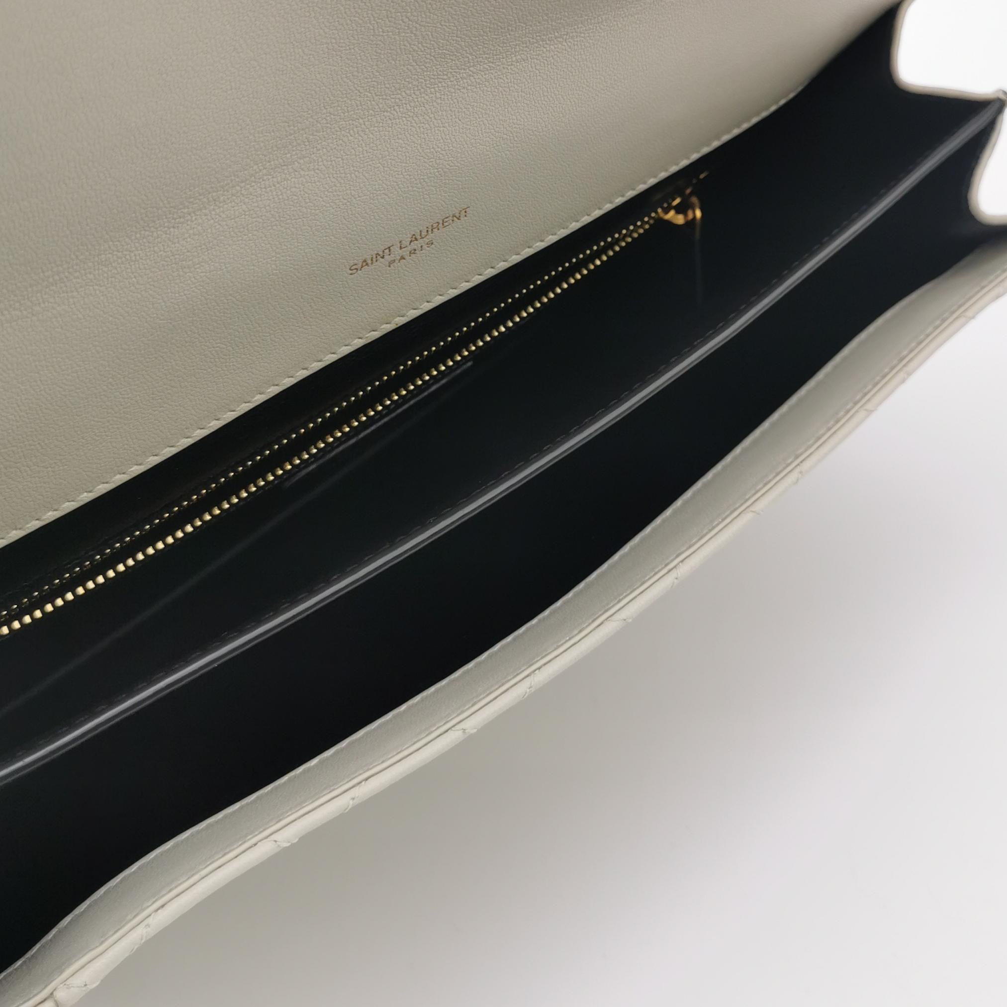 Saint Laurent Gaby Envelope Satchel Quilted Leather — photo 7 of 15