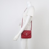 Saint Laurent Loulou Shoulder Bag Matelasse Chevron Leather Toy — thumbnail 2