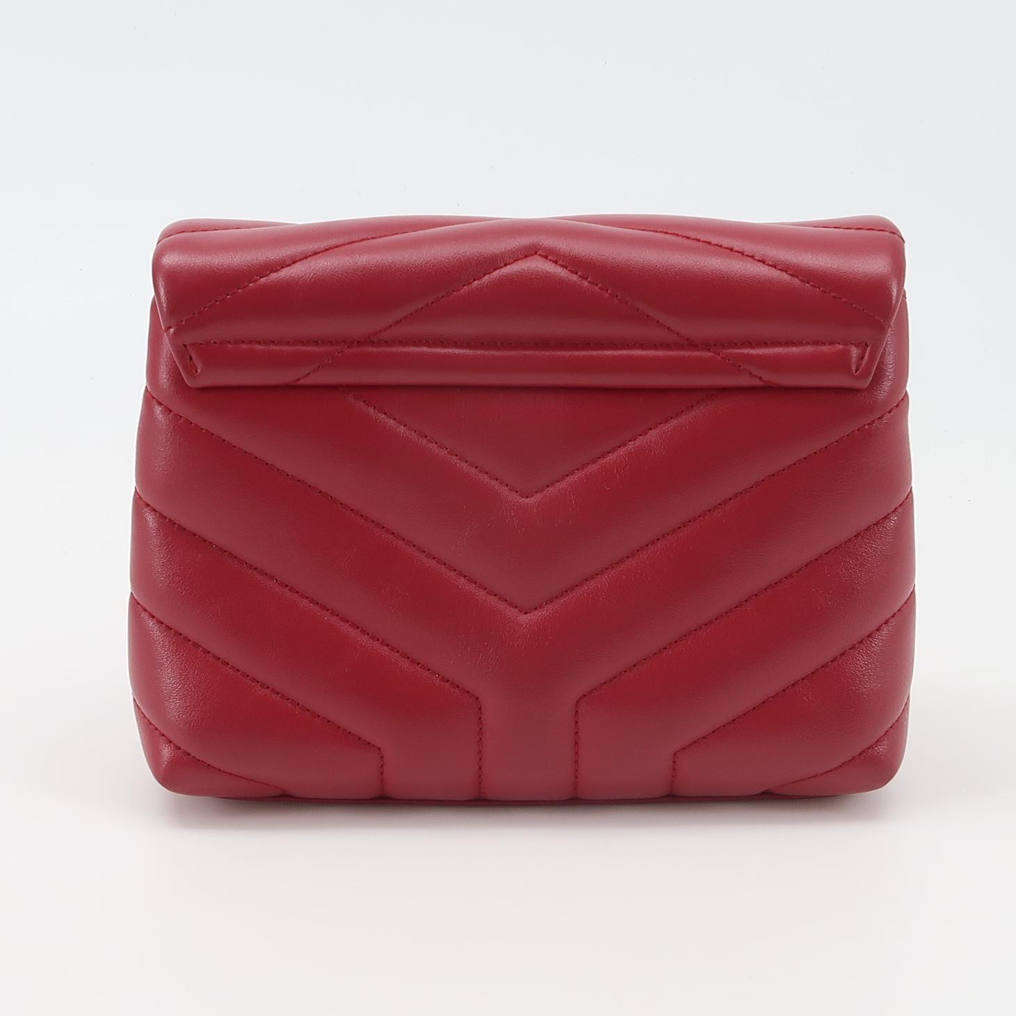 Saint Laurent Loulou Shoulder Bag Matelasse Chevron Leather Toy — photo 3 of 16