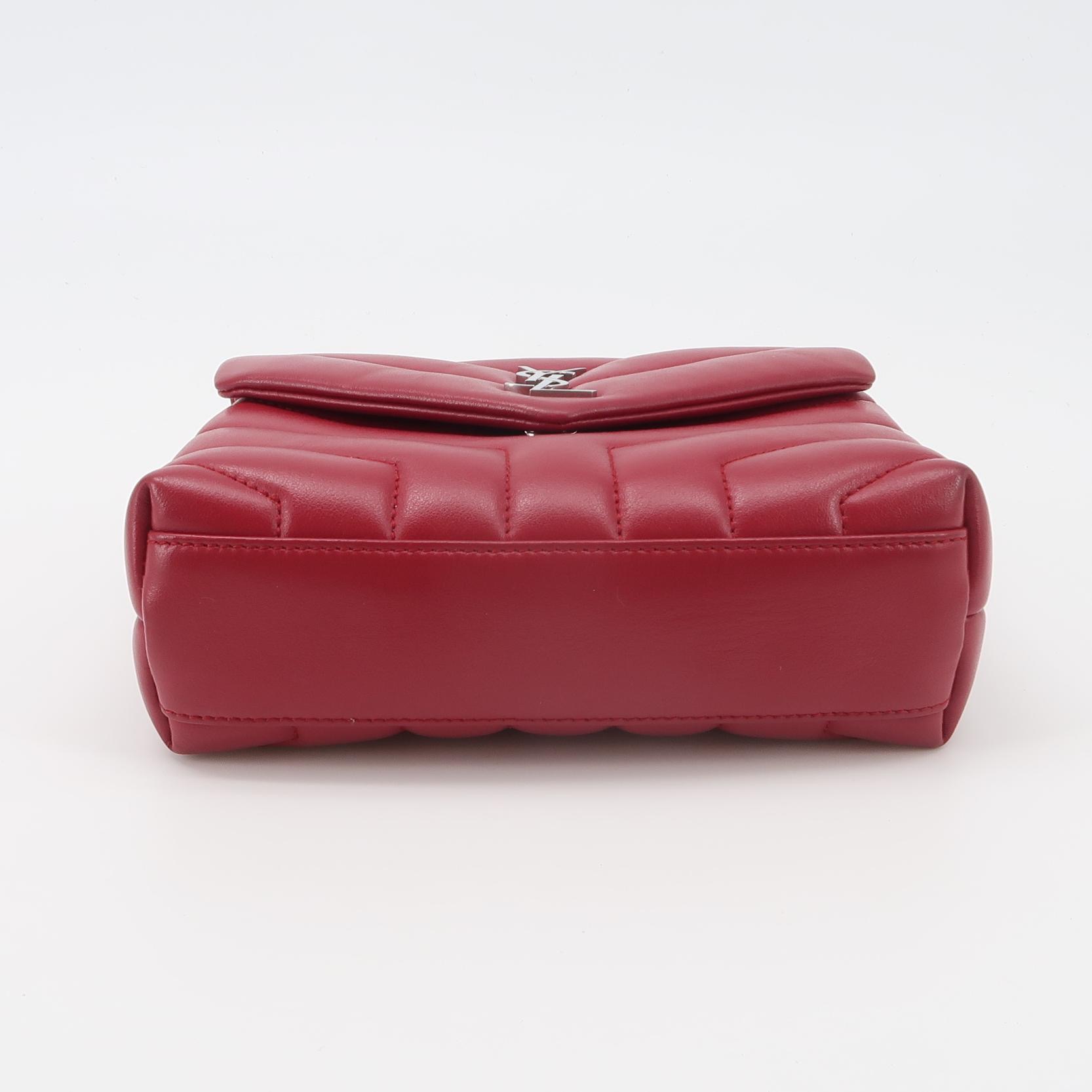 Saint Laurent Loulou Shoulder Bag Matelasse Chevron Leather Toy — photo 6 of 16
