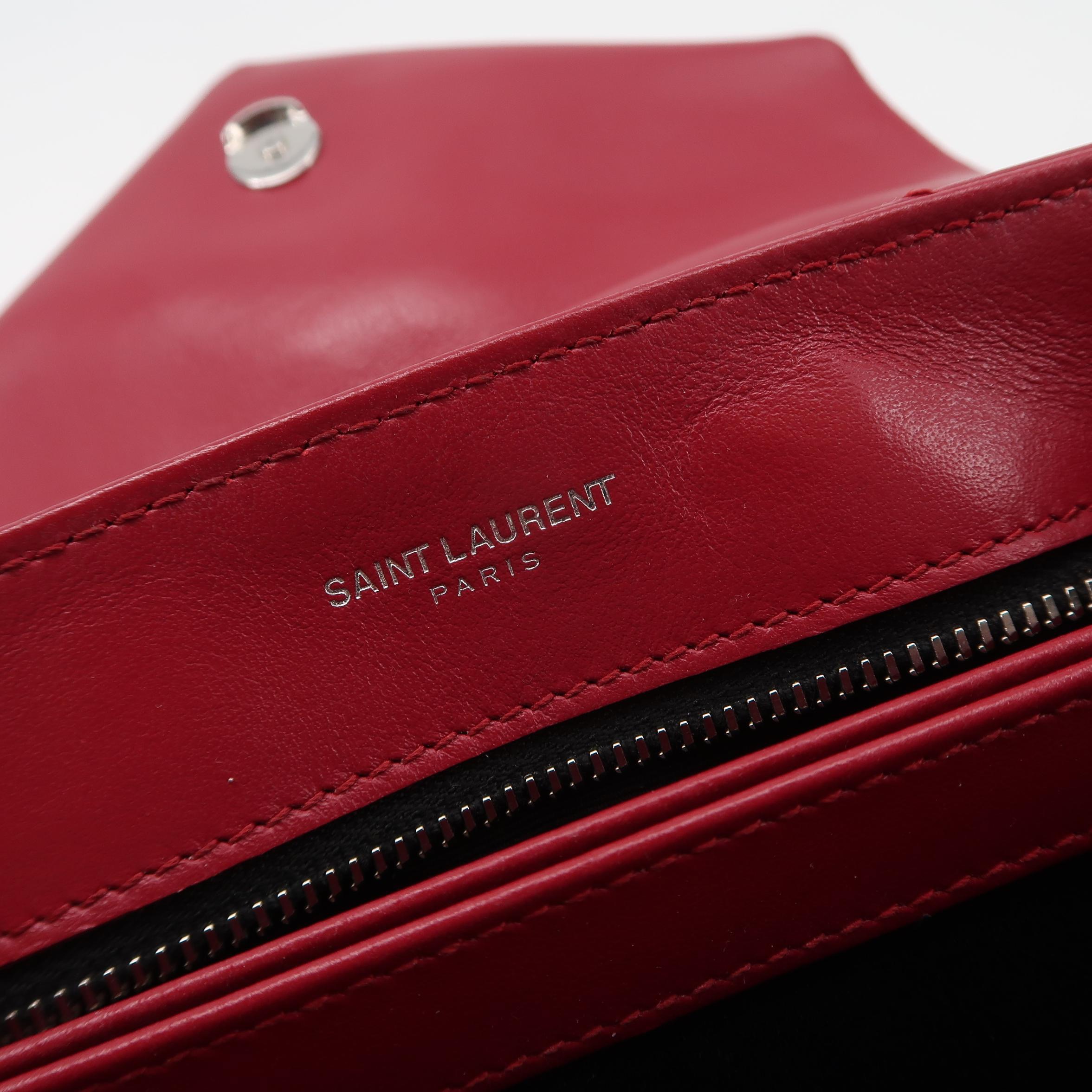 Saint Laurent Loulou Shoulder Bag Matelasse Chevron Leather Toy — photo 8 of 16