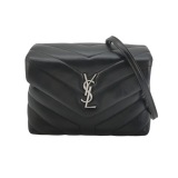 Saint Laurent Loulou Shoulder Bag Matelasse Chevron Leather Toy — thumbnail 1