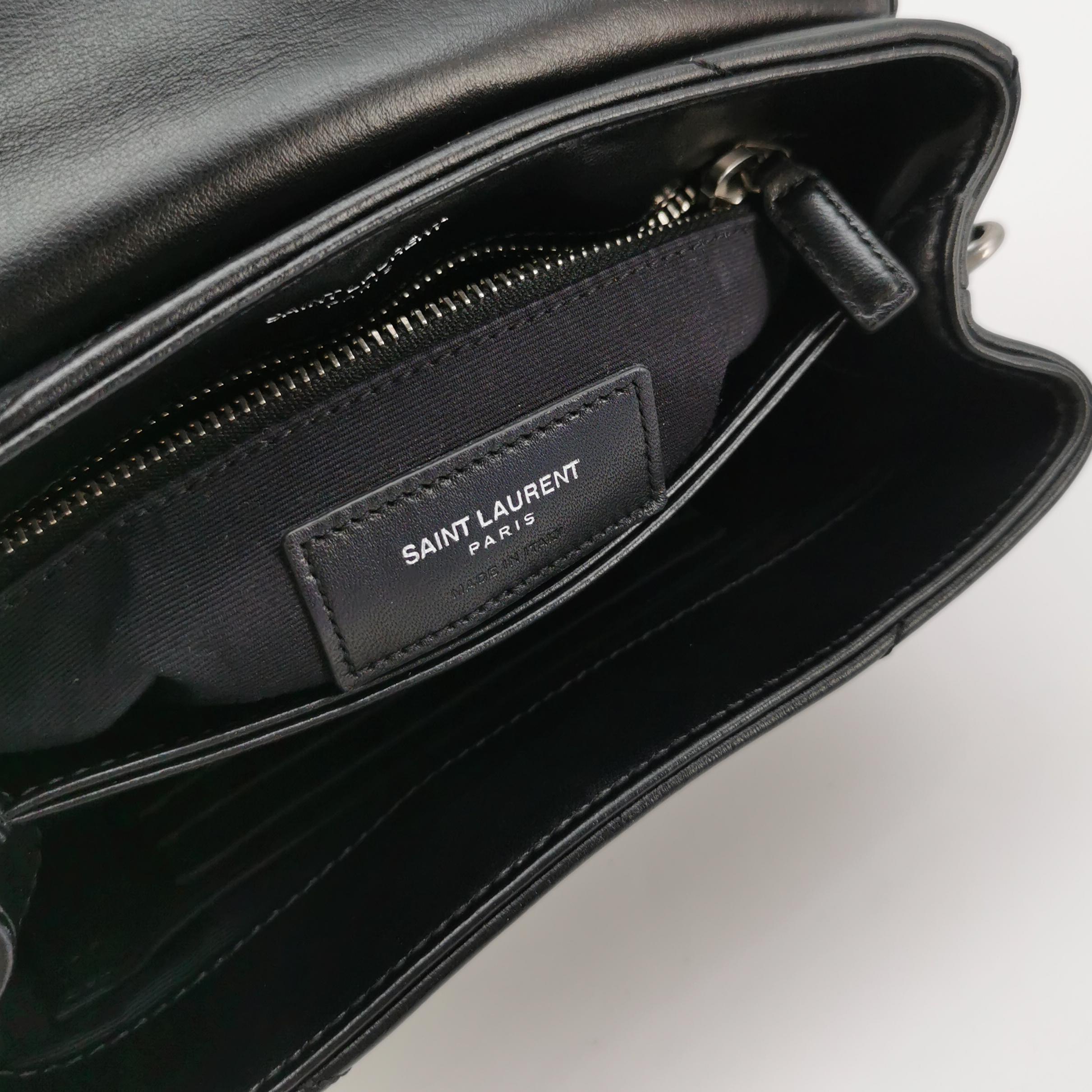 Saint Laurent Loulou Shoulder Bag Matelasse Chevron Leather Toy — photo 8 of 16