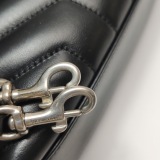 Saint Laurent Loulou Shoulder Bag Matelasse Chevron Leather Toy — thumbnail 10