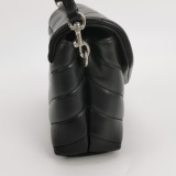 Saint Laurent Loulou Shoulder Bag Matelasse Chevron Leather Toy — thumbnail 4