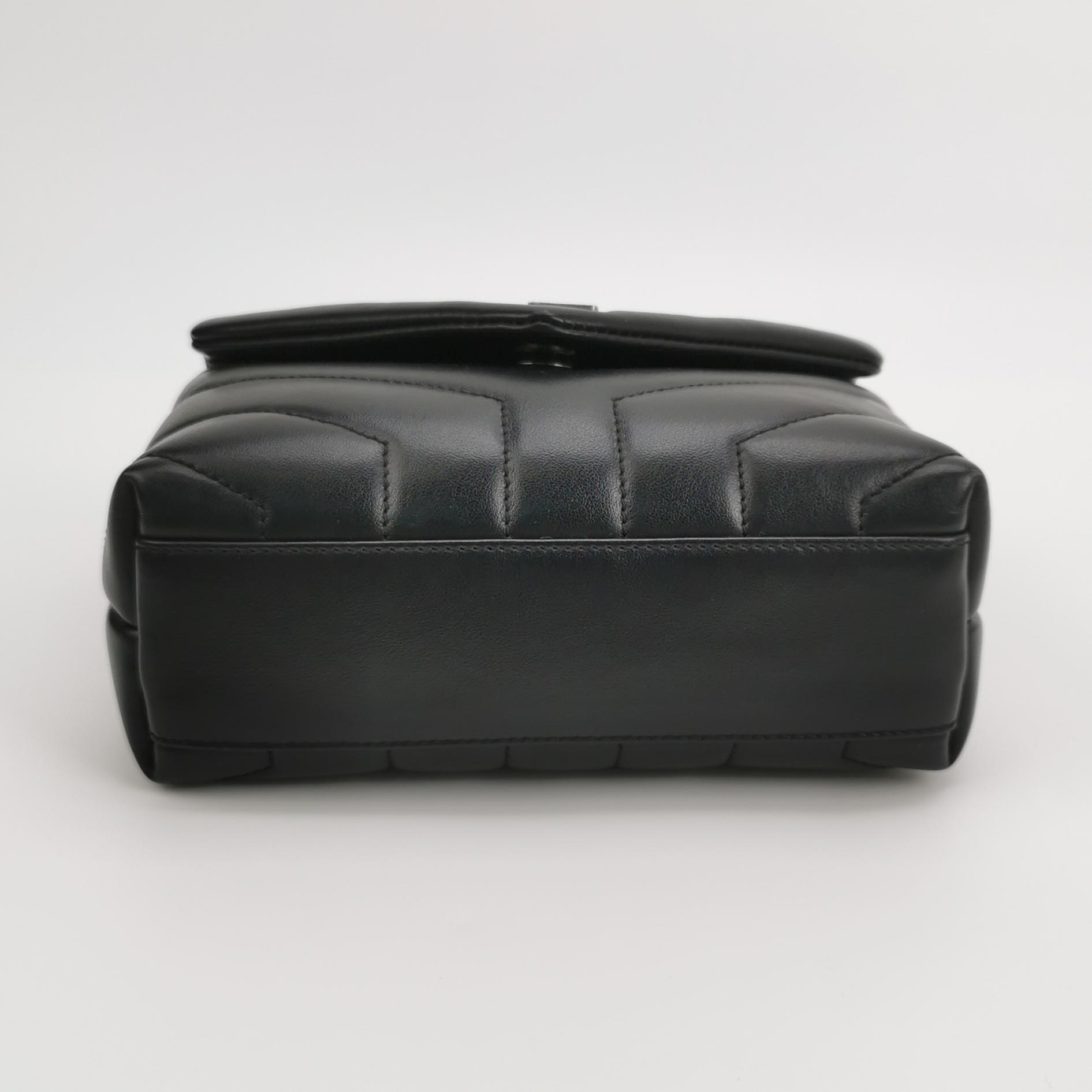 Saint Laurent Loulou Shoulder Bag Matelasse Chevron Leather Toy — photo 6 of 17