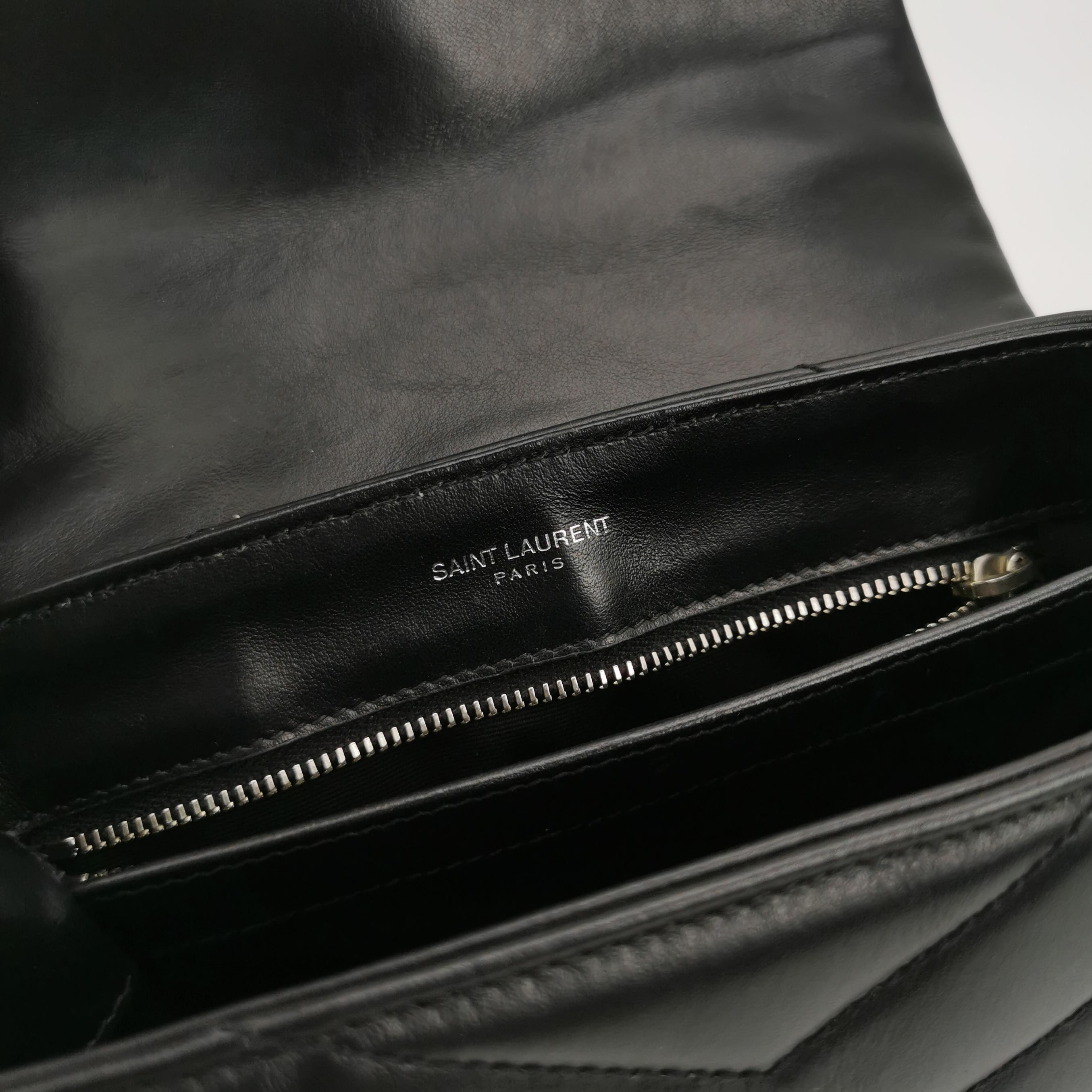 Saint Laurent Loulou Shoulder Bag Matelasse Chevron Leather Toy — photo 8 of 17