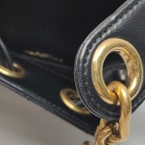 Saint Laurent Cassandre Black Bucket Bag — thumbnail 12