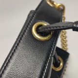 Saint Laurent Cassandre Black Bucket Bag — thumbnail 11