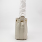 Saint Laurent Cassandre Black Bucket Bag — thumbnail 5