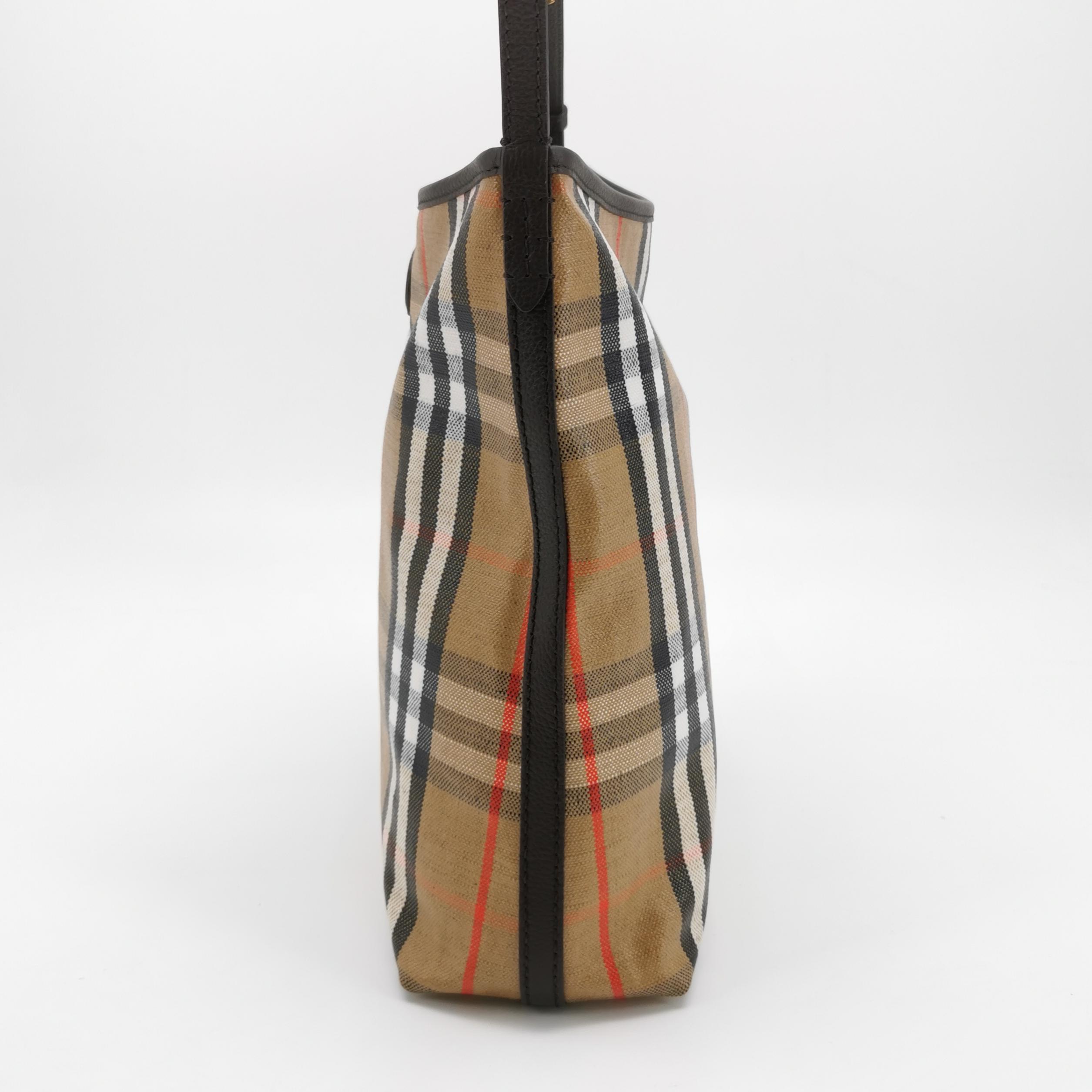 Burberry Vintage Check Coated Canvas Bag — photo 4 of 12
