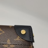 Louis Vuitton(LV) Petite Malle Souple Handbag Monogram Canvas with Leather — thumbnail 14