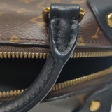 Louis Vuitton(LV) Petite Malle Souple Handbag Monogram Canvas with Leather — thumbnail 16