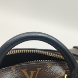 Louis Vuitton(LV) Petite Malle Souple Handbag Monogram Canvas with Leather — thumbnail 17
