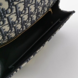 Dior 30 Montaigne Chain Flap Bag Oblique Canvas — thumbnail 7