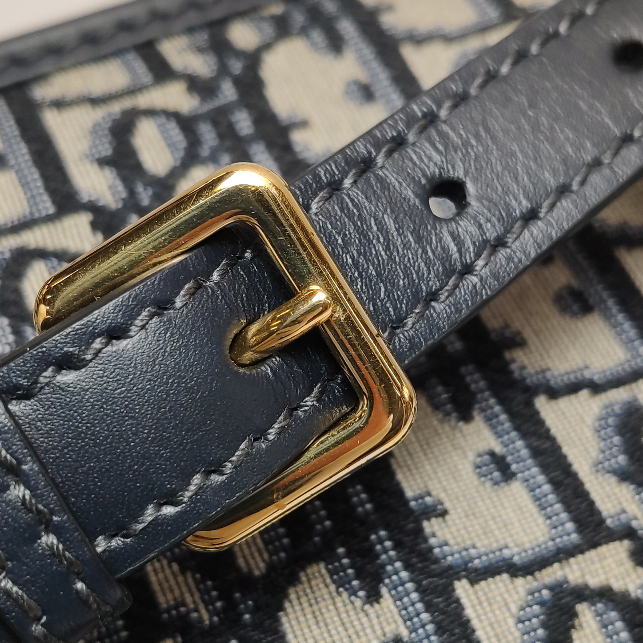 Dior 30 Montaigne Chain Flap Bag Oblique Canvas — photo 10 of 13