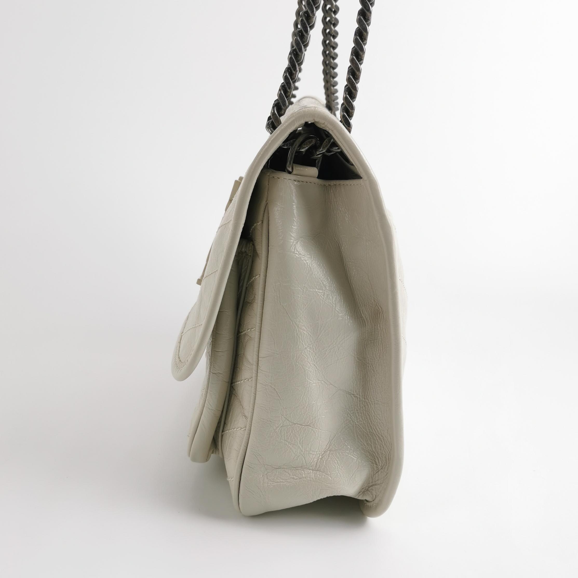 Saint Laurent（YSL） Niki Chain Flap Bag Matelasse Chevron Leather Medium — photo 3 of 17