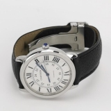 Ronde Solo de Cartier Automatic Watch Stainless Steel and Leather 36 — thumbnail 3
