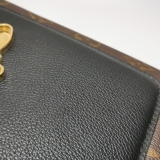 Louis Vuitton(LV) Victoire Monogram Canvas Black Leather Chain Shoulder Bag — thumbnail 9