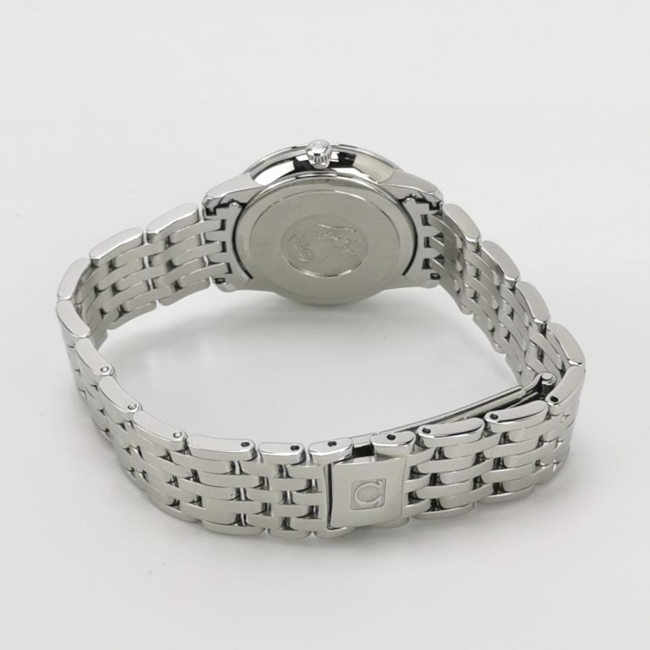 OMEGA De Ville Prestige Quartz Watch Stainless Steel with Diamond Markers 27 — photo 4 of 9