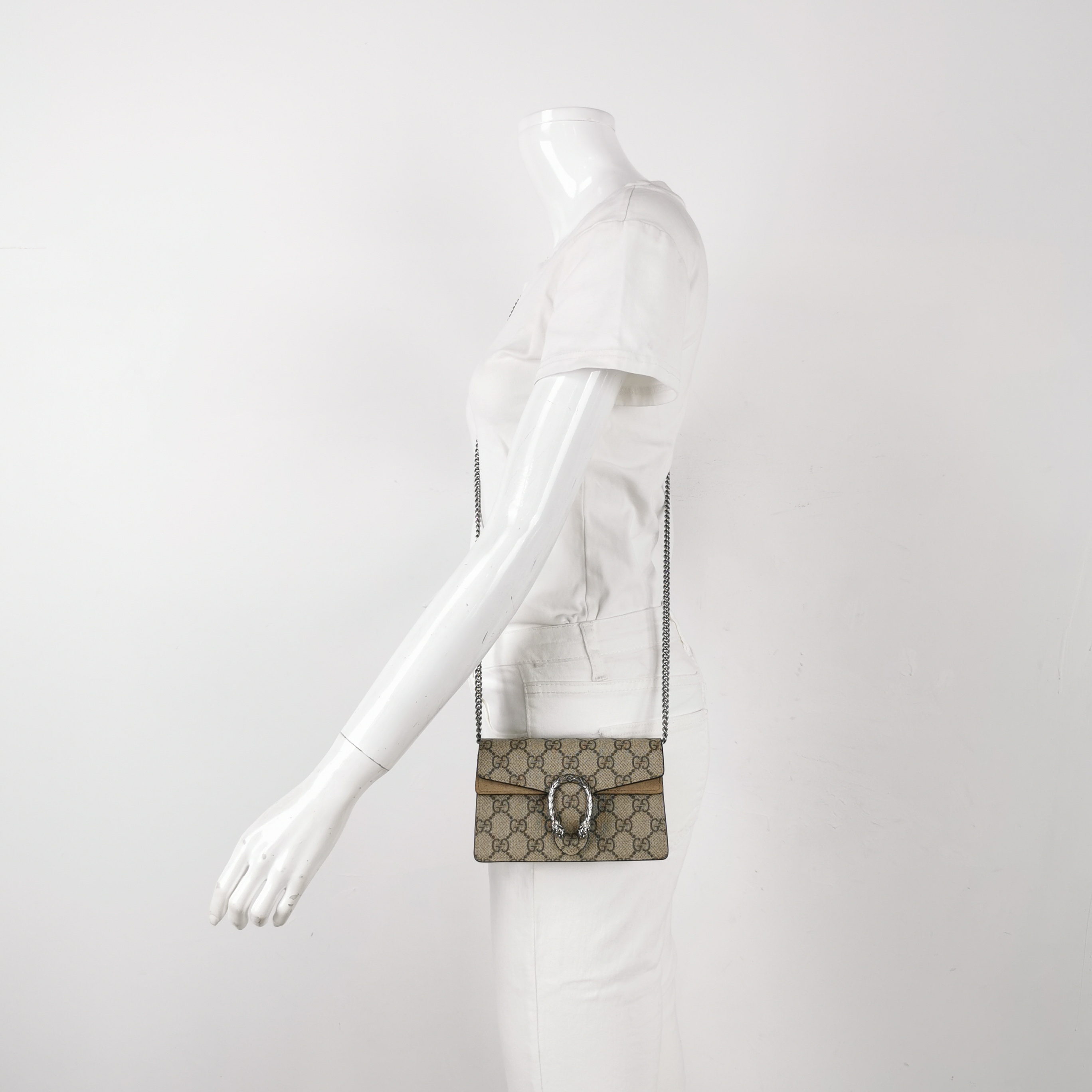 Gucci Dionysus Bag GG Coated Canvas Super Mini — alternate view