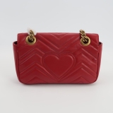 Gucci GG Marmont Flap Bag Matelasse Leather Small — thumbnail 5