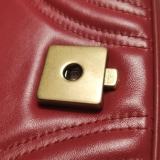 Gucci GG Marmont Flap Bag Matelasse Leather Small — thumbnail 13
