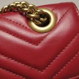 Gucci GG Marmont Flap Bag Matelasse Leather Small — thumbnail 11