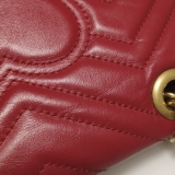 Gucci GG Marmont Flap Bag Matelasse Leather Small — thumbnail 10