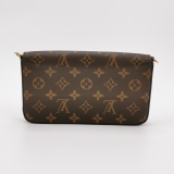 Louis Vuitton(LV) Felicie Pochette Monogram Canvas — thumbnail 4