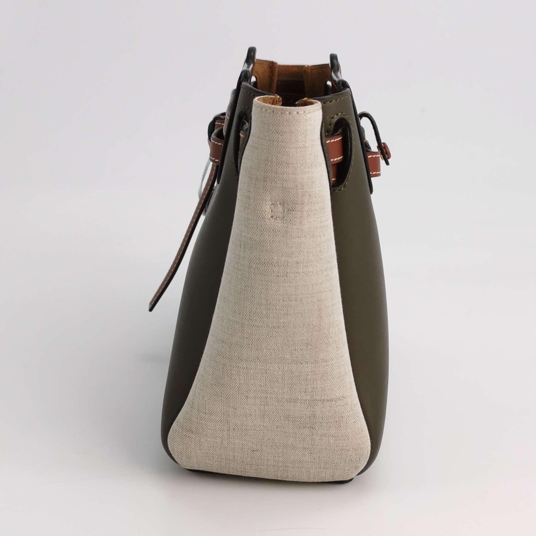 Loewe Lazo Bag Leather with Canvas Mini