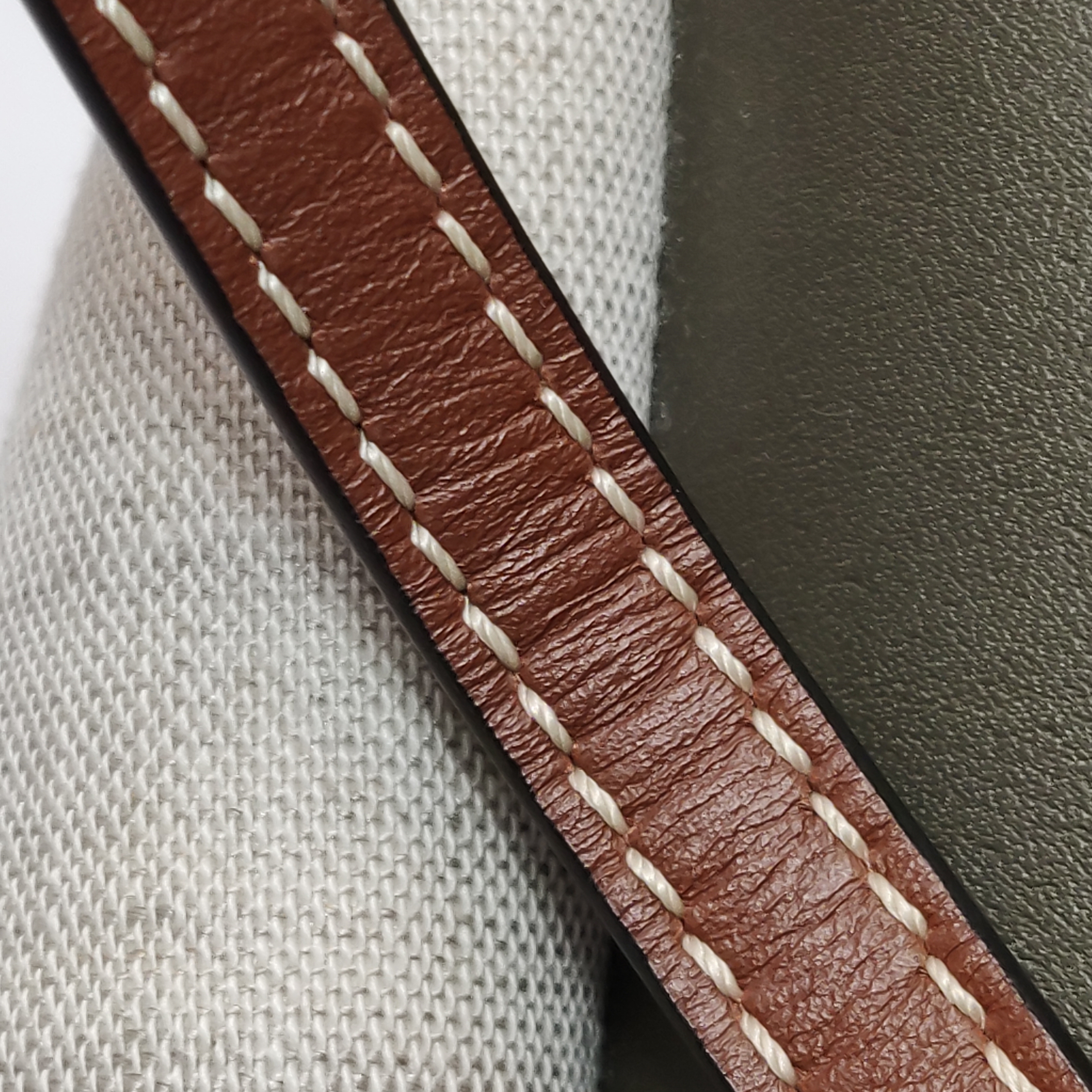 Loewe Lazo Bag Leather with Canvas Mini